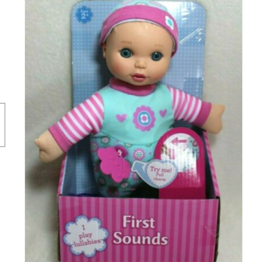 My First Sounds Lullaby Baby Doll Pull Charm